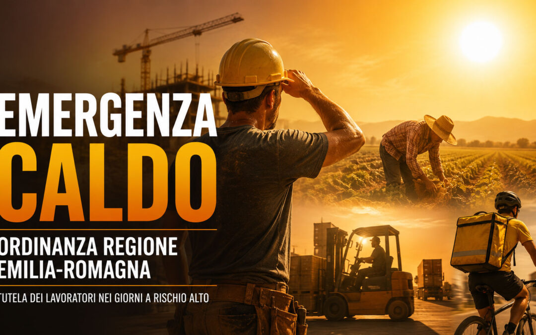 Emergenza caldo: ordinanza regionale per la tutela dei lavoratori